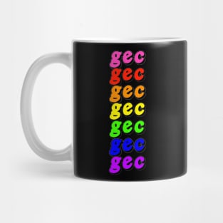 100 Gecs Rainbow Mug